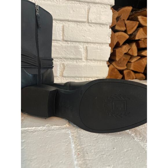 Chaps Women's Black Gari Strappy Buckle Boot Size 10 - Picture 6 of 6